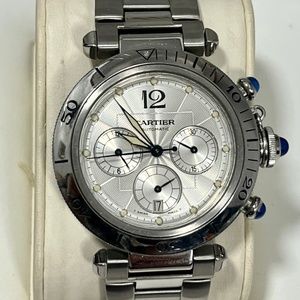CARTIER PASHA DIVER CHRONOGRAPH STAINLESS STEEL AUTOMATIC